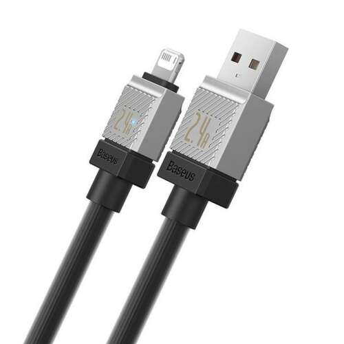 Baseus CoolPlay USB auf Apple Lightning Kabel, 2.4A Schnellladung, 1 Meter, schwarz