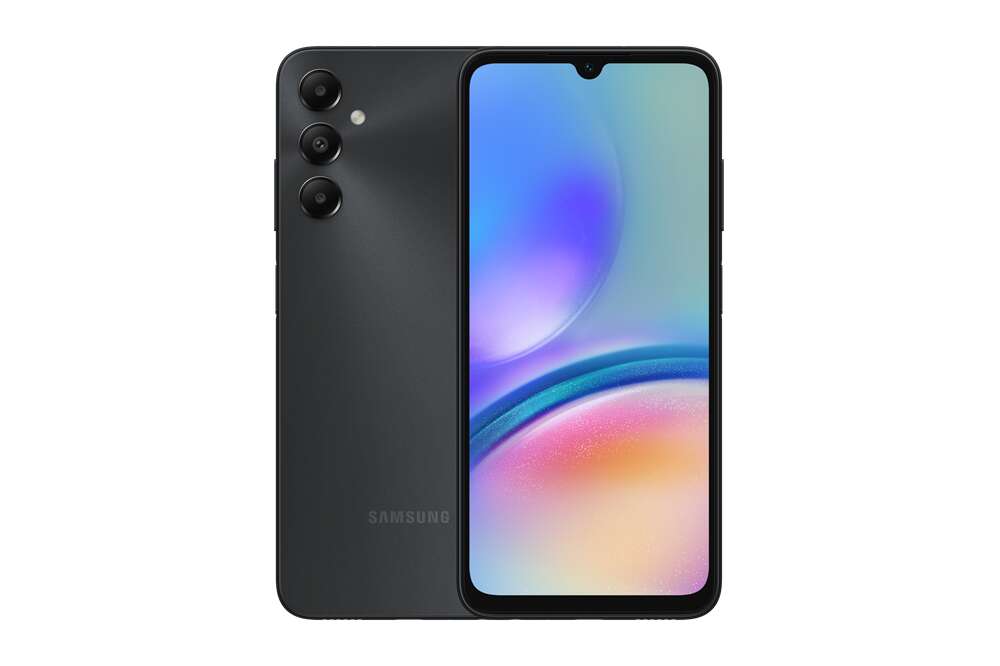 Samsung galaxy a05s 4g 64gb 4gb ram dual sim mobiltelefon, fekete