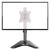 Manhattan monitor stand with monitor outline, VESA mount