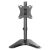 Manhattan single monitor stand, VESA mount, black finish