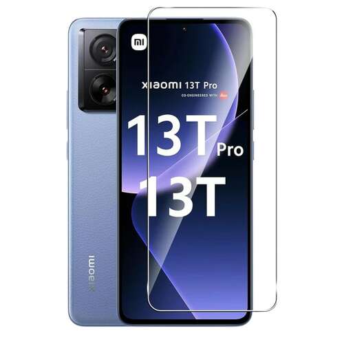 Xiaomi 13T/13T Pro Kijelzővédő Üvegfólia - 9H Keménység - 0.3mm
