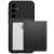 Spigen Slim Armor CS Galaxy S23 FE black phone case with card holder open showing a credit card