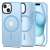 Puzdro Tech-Protect Magmat Magsafe pre iPhone 15, Matný Sky Blue, Ochrana 360 stupňov