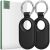 Tech-Protect Icon 2-Pack Black Galaxy SmartTag 2 Case