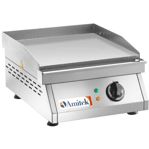 Amitek ELEKTROMOS SIMA LAPSÜTŐ ASZTALI (FT1L) elektromos asztali grill sima felülettel 