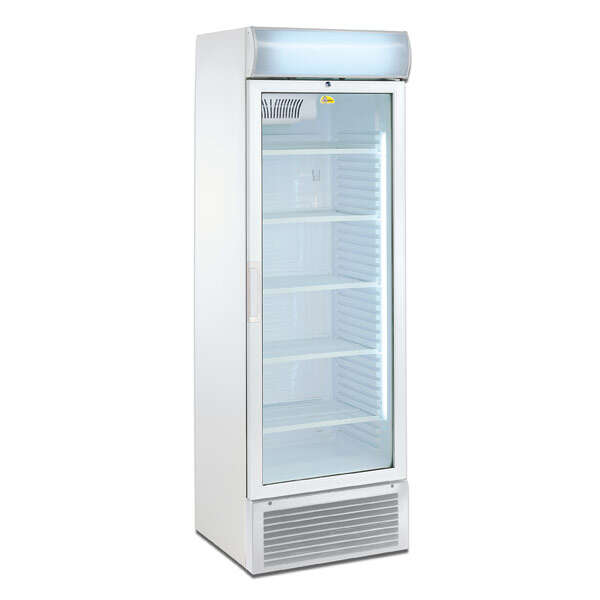 Nonbrand üveg ajtós ipari hűtő felső display-el (tfgc 145)