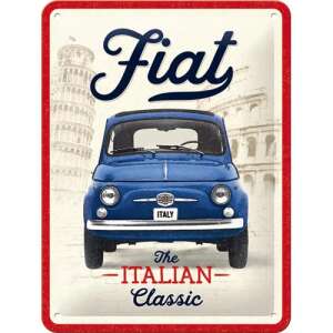 RETRO Fiat 500 – The Italian Classic – Fémtábla 89125422 