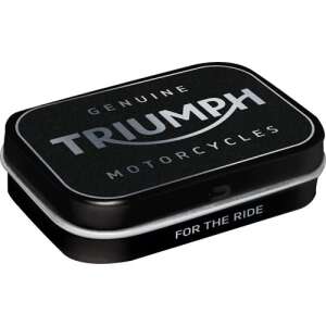 Triumph Motorcycles Logo Silver Mint Tin - Cukorka