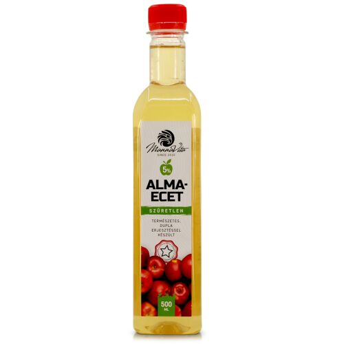 Mannavita Szűretlen Almaecet - Dupla Erjesztésű - 500ml 131701799