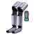 Timeless Tools Air Compression Leg Massager with Remote Control, gray leg massager with black remote control