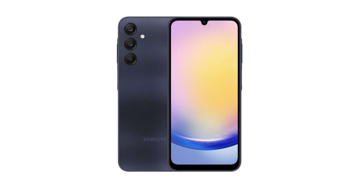 Samsung A256B Galaxy A25 5G DS 128 GB (6 GB RAM) - Black | Pepita.com