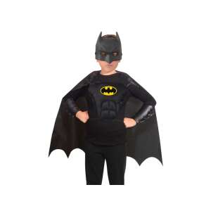 Kostým Batmana pre deti, 3-dielna sada, obsahuje plášť, masku a časť hrudníka, veľkosť 5-7 rokov - Detské kostýmy