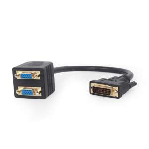 Кабел разделител Gembird Cablexpert DVI към 2 VGA, A-DVI-2VGA-01 - Gembird