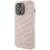 Karl Lagerfeld iPhone 15 Pro 6.1 Zoll rosa Hardcase mit gestepptem K-Muster