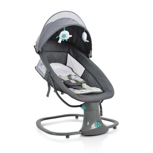 Cangaroo Axel elektromos babahinta, kupola és játékokkal, szürke színben