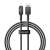 Baseus Explorer 2.4A 1M fekete Lightning - USB kábel
