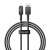 Baseus Explorer 2.4A 1M fekete Lightning - USB kábel