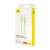 Baseus USB-C to USB-C fast charging cable, green, packaging