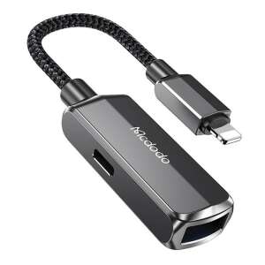 Mcdodo CA-2690 Lightning USB 3.0-ra OTG adapter, külső eszközök csatlakoztatása iPhone vagy iPad készülékhez - Lightning kábel