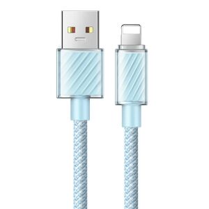 Cablu pentru iPhone, USB, Puternic, Rapid 36W, 1.2M, Albastru, Mcdodo (CA-3641) 119998028 - Cabluri de date