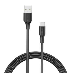 Kábel Vention CTHBC USB 2.0 na USB-C, čierny, 0,25m - USB káble