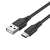 USB 2.0 A és USB-C 3A kábel 0,5m Vention CTHBD fekete 89329138