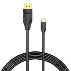 Vention USB-C to DisplayPort 8K HD Cable, 1.5m, black - Computers and Accessory