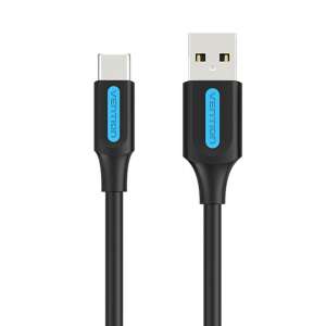 Kábel Vention COKBI 3m USB 2.0 A na USB-C 3A čierny - USB káble