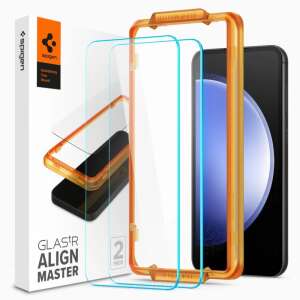 Spigen Glas.TR AlignMaster tempered glass screen protector for Samsung Galaxy S23 FE, 2 pack - Spigen Screen Protector