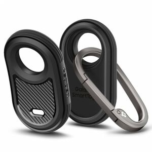 Carcasa Spigen Rugged Armor compatibila cu Samsung Galaxy SmartTag 2 Matte Black 140910274 - Urmărire