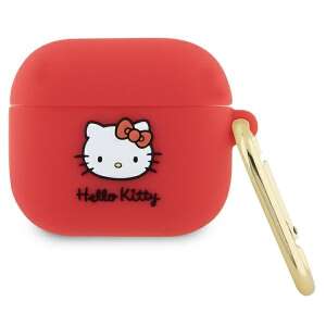 Hello Kitty HKA33DKHSF Airpods 3 tok fukszia Szilikon 3D Kitty Head 3D Kitty fej 89332792 