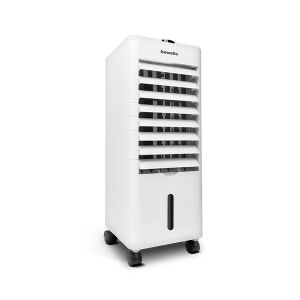 Bewello BW2010 szobai mobil klíma jégakkus, Mobil léghűtő ventilátor és párásító - 220-240V, 3.8 L, párásító léghűtő, ventilátor funkció digitális kijelző 