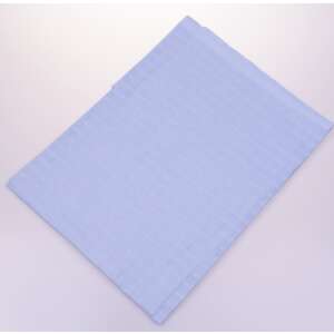 BabyBruin 90x140 cm világoskék pamut fürdőlepedő - Tetra