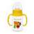 Baby Bruin 120ml baby bottle with handles, yellow bear design