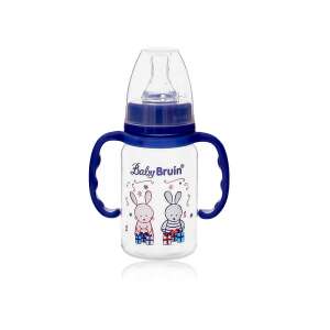 55043202 Baby Bruin Polypropylene Baby Bottle with Handles, 120ml