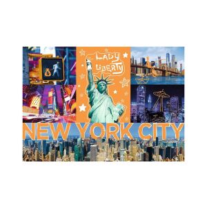 Trefl Neon Color Line New York City 1000 darabos kirakó puzzle - Trefl Puzzle