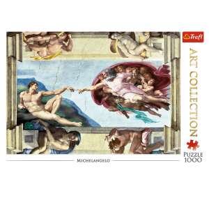 Trefl Art Collection Puzzle - Michelangelo: Ádám teremtése 1000db 34326108 Puzzle
