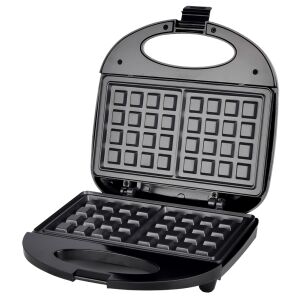 Esperanza EKT008 Blueberry waffle maker open - Esperanza