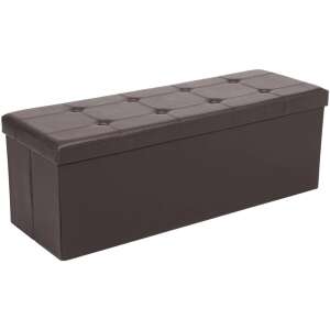 Velika klupa za odlaganje, maks. nosivost 300 kg, smeđa 110 x 38 x 38 cm | SONGMICS 34327676 - SONGMICS