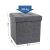 Songmics dark grey storage ottoman dimensions and weight capacity