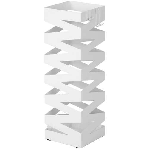 fém Esernyőtartó horoggal és csepptálcával #fehér