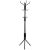 Black Metal Freestanding Coat Rack, 182 cm 34748363