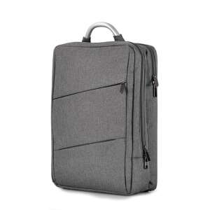 Šedý batoh na notebook Bontour 210401, 15,6 palca, bočný pohľad - Tašky a puzdrá na notebooky