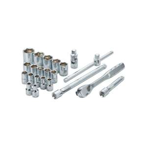 DEWALT 22 darabos dugókulcs készlet fehér háttérrel - Dewalt