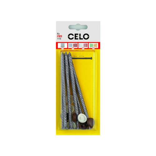 CELO FBS 6 db-os betoncsavar barna sapkával - Celo