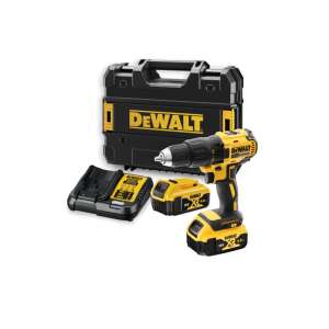 DEWALT Akkus fúrócsavarozó 18 V (2 x 4 Ah + töltő + TSTAK) DCD777M2T