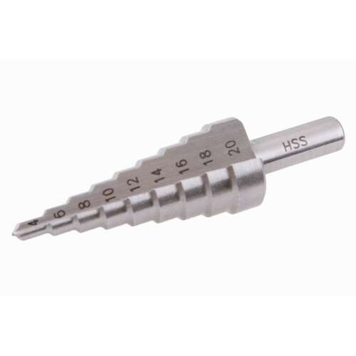 HSS Lépcsős Fúró - 4-20 mm