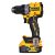 Mașină de găurit și înșurubat compactă cu acumulator DEWALT 18V fără perii cu baterie de 5.0Ah