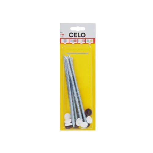 CELO FBS 7,5-152 TX betoncsavarok fehér sapkával, 6 db-os csomag - Celo