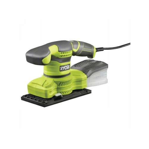 RYOBI RSS200-G 200W elektromos csiszoló, zöld és fekete, porgyűjtővel